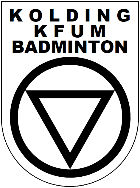 Logo tilhørende Kolding KFUM Badminton