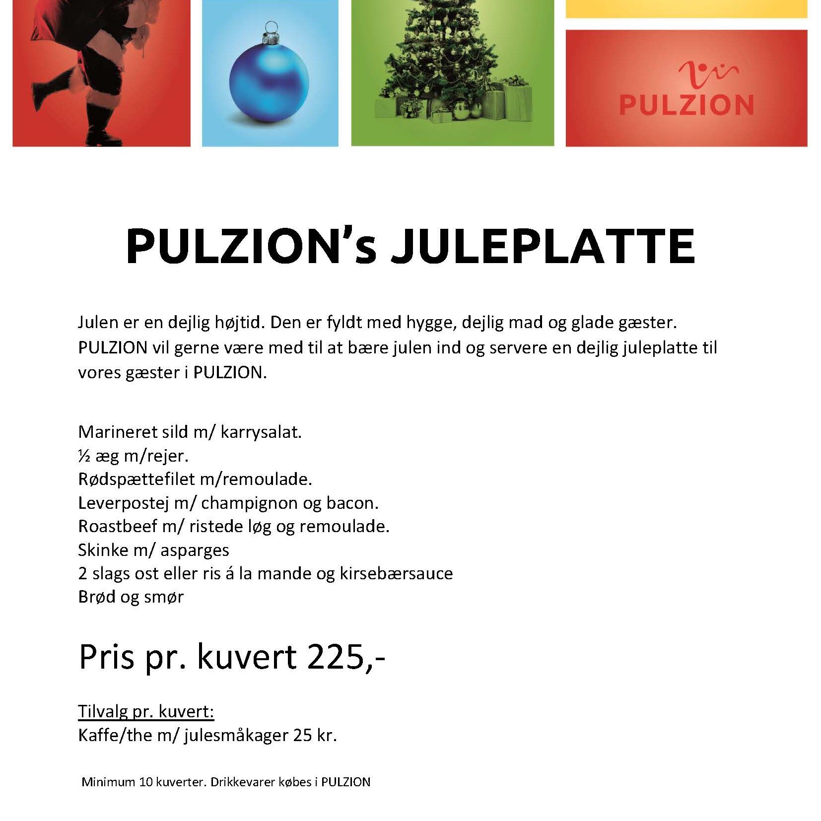 PULZION Juleplatte 2023
